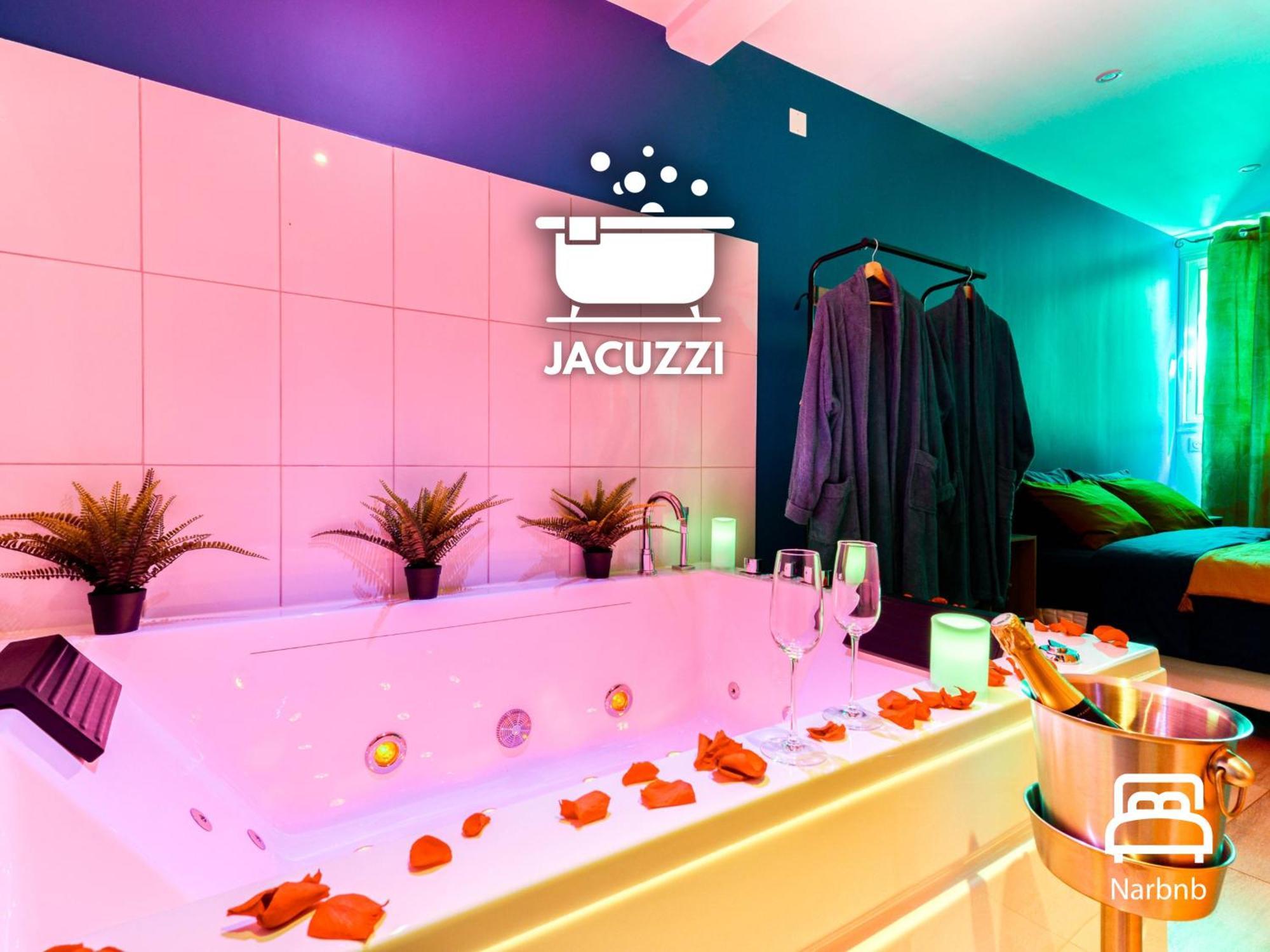 Apartment Narbnb - Eden - Jacuzzi - Parking - Clim *